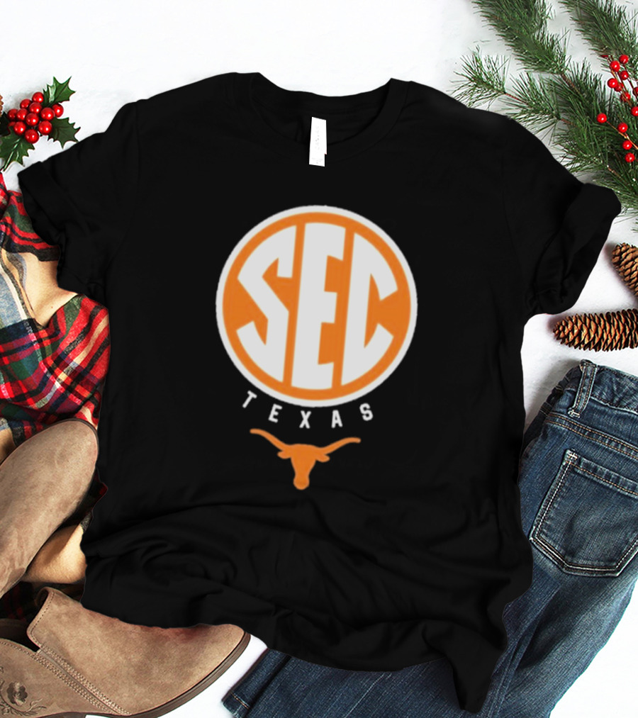 SEC Texas Longhorns Logo Texas Longhorn T-Shirt