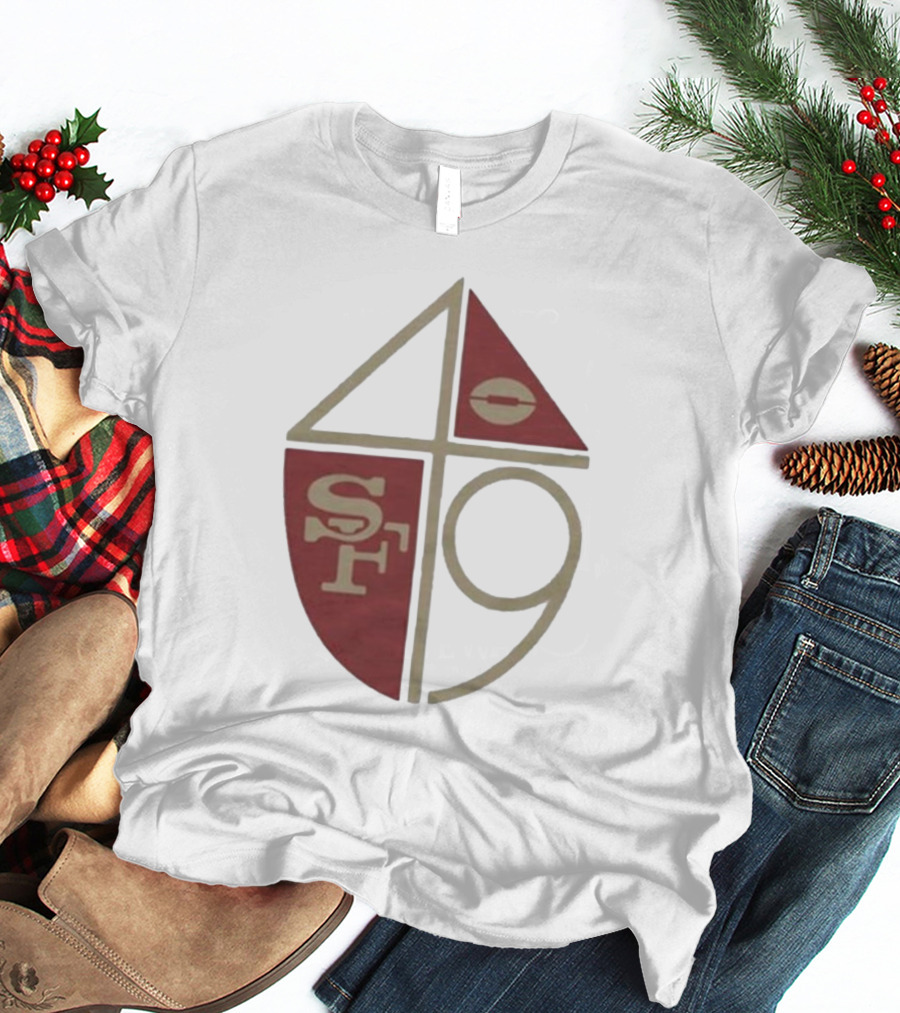 San Francisco 49ers Vintage 1965 SF 49 Iconic Emblem T-Shirt