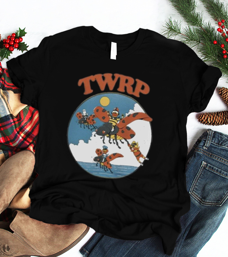 TWRP Band Riding Giant Ladybugs Under The Sun T-Shirt