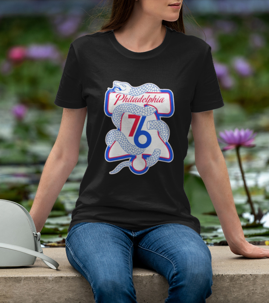 Philadelphia Phillies Liberty Bell Snake 76 T-Shirt
