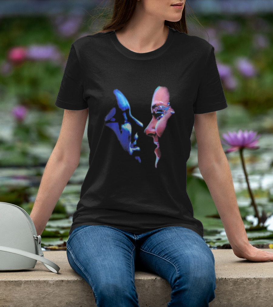 Black Karma Jojo Siwa Face Profile Contrast T-Shirt