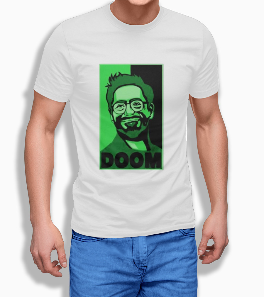 Screencrush Robert Downey Jr Doom T-Shirt
