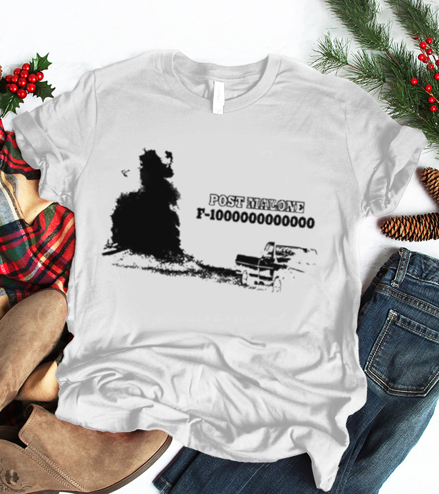 Post Malone F-1000000000000 Yellow Truck Scene T-Shirt