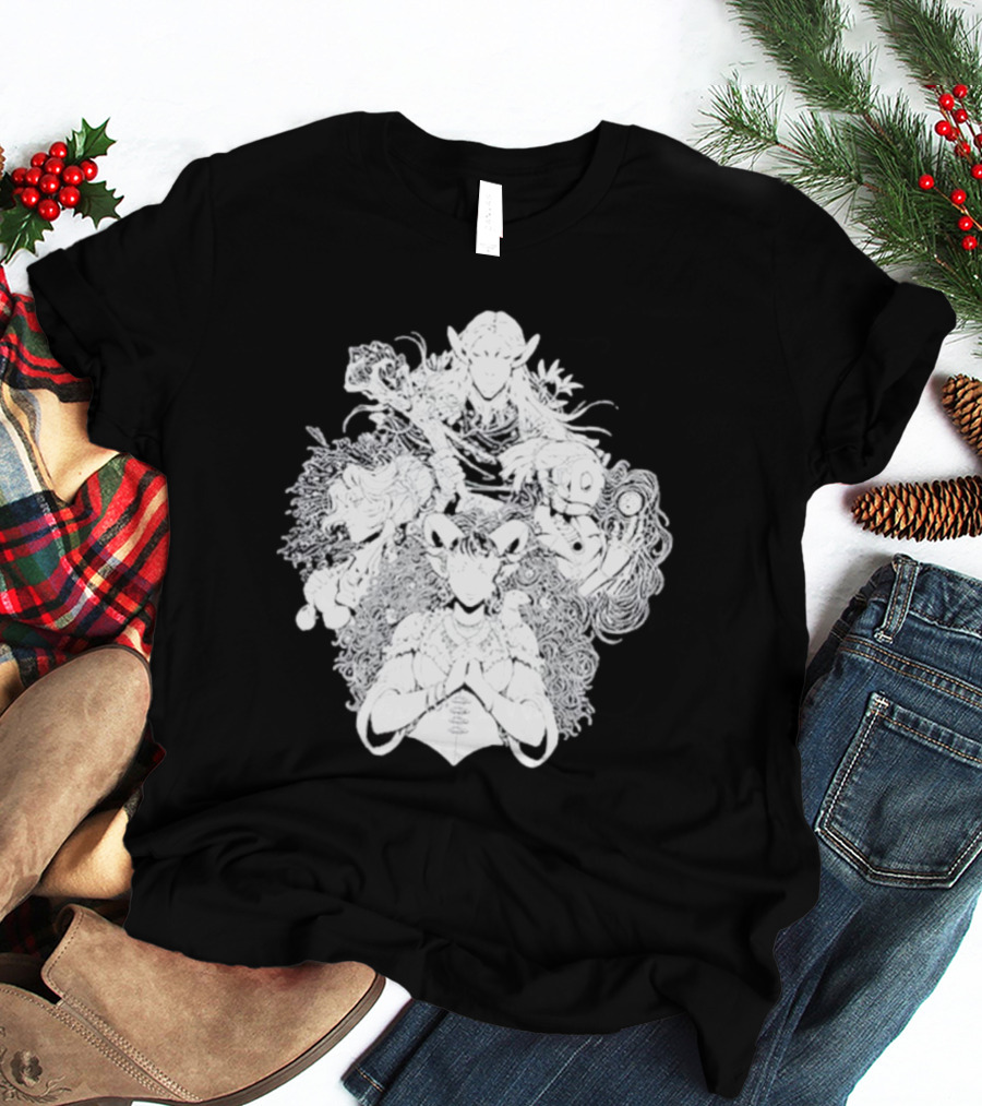 Critical Role Healing Party Characters T-Shirt