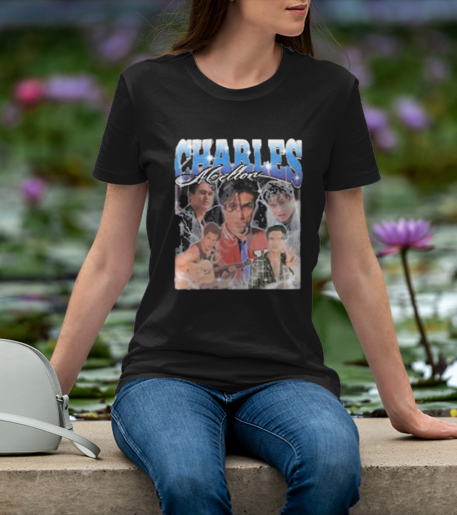 CHARLES Melton Collage T-Shirt