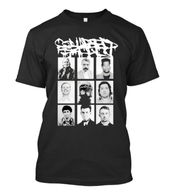 Collapsed Skull Shot Iconic Band Album Cover Style Portrait Collection T-Shirt