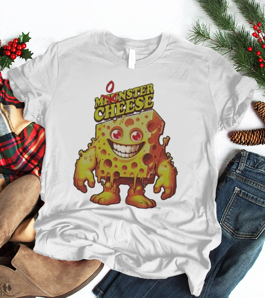 Munster Cheese Monster Smile T-Shirt