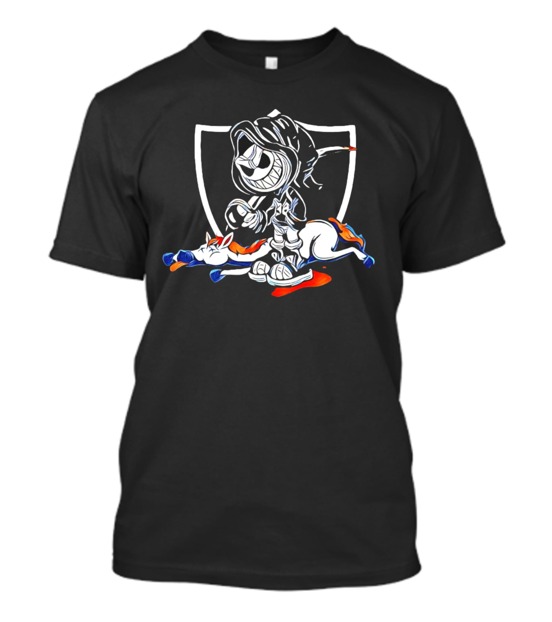 Raiders Victory Over Broncos Funny Rivalry T-Shirt
