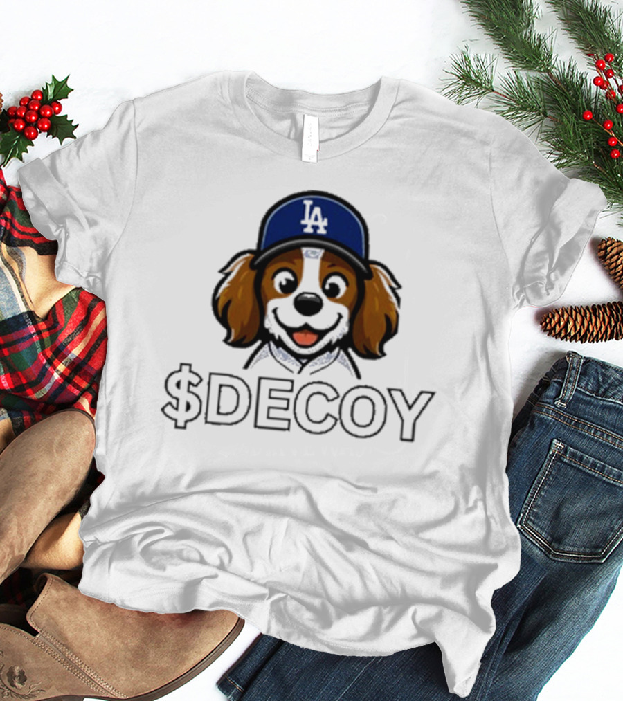 Shohei Ohtani LA Dodgers Dog $DECOY MLB T-Shirt