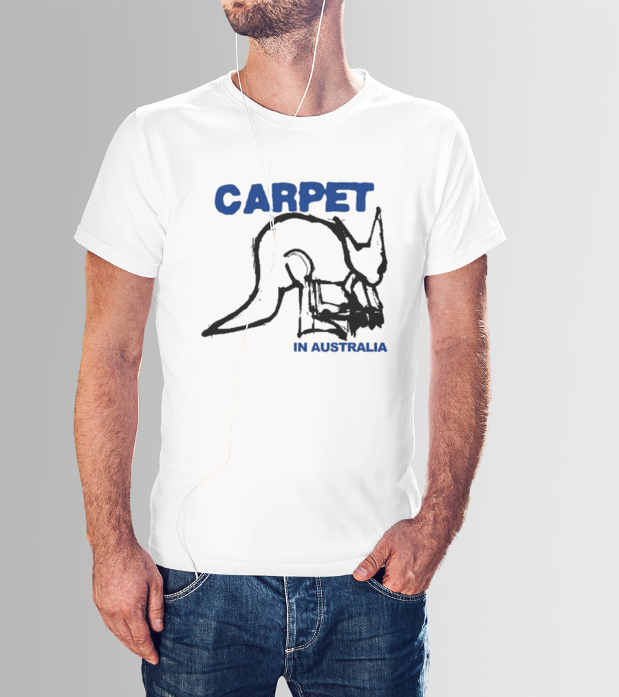 CARPET Kangaroo Sketch In Australia T-Shirt