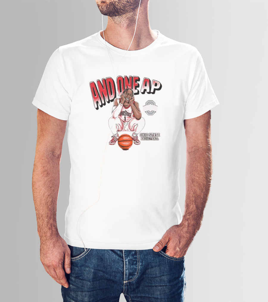 And One AP Ohio State Basketball T-Shirt