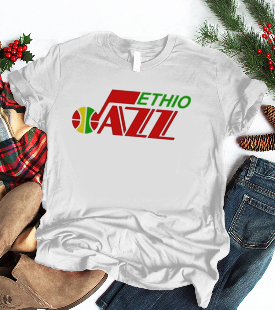 Awesome Tapes From Africa Ethio Jazz Music Basketball Note T-Shirt