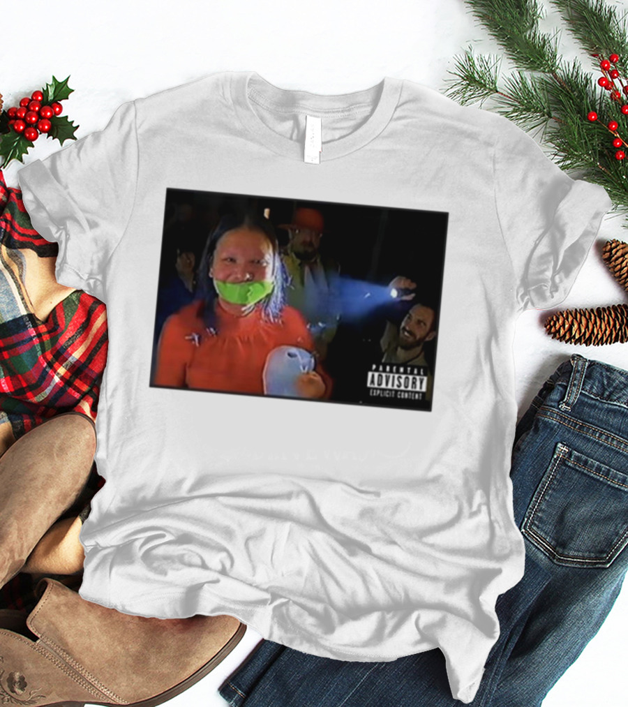 Trishabriellee Fishtank Parental Advisory Explicit Content T-Shirt