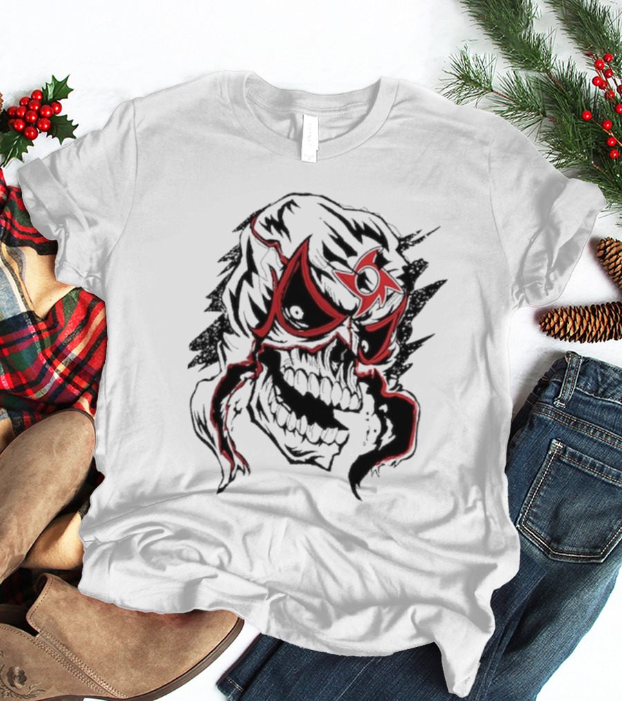 Cero Miedo Penta Mask Skull Design WWE New T-Shirt