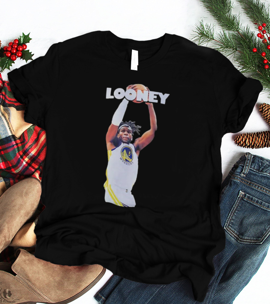 Looney Basketball Action Golden State Warriors 5 T-Shirt