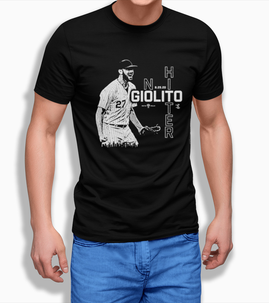 Lucas Giolito No Hitter Baseball Achievement Celebration T-Shirt