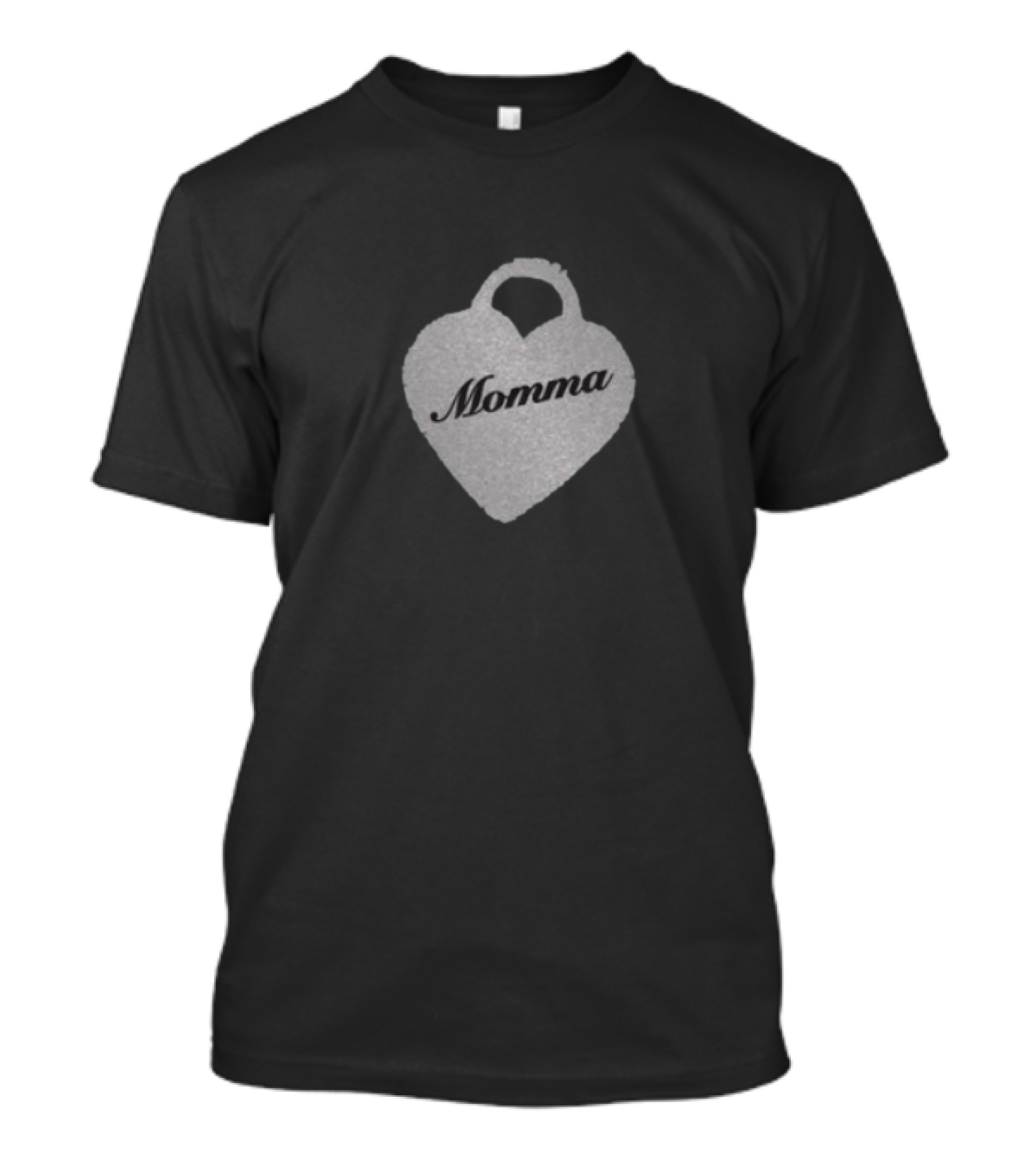 Momma Heart Charm T-Shirt