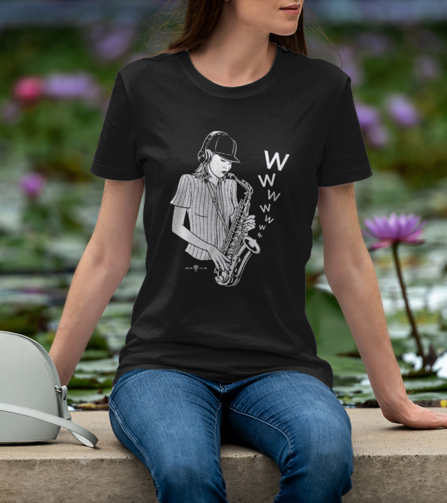 New York Yankees The Sax Lady T-Shirt