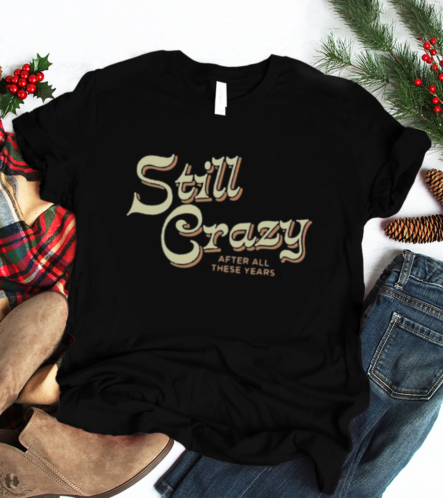 Paul Simon Still Crazy After All These Years Retro Style T-Shirt