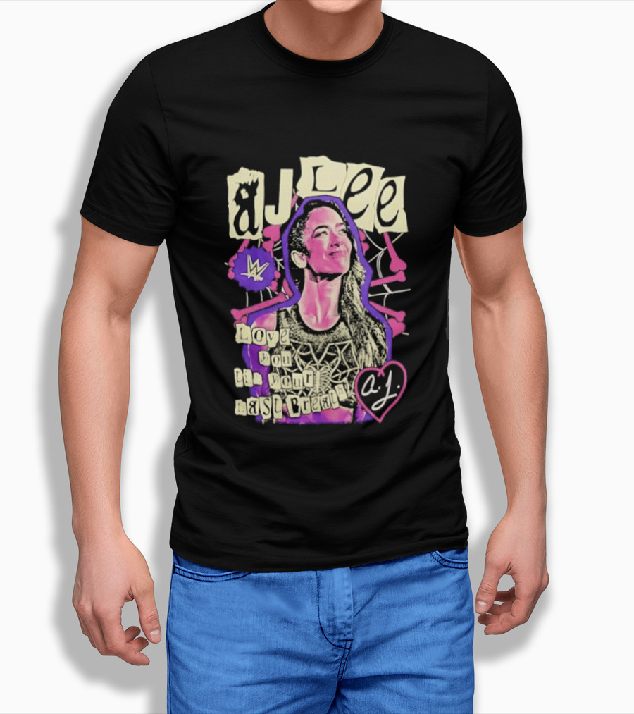 AJ Lee Love You Til Your Last Breath Star Power Heart T-Shirt