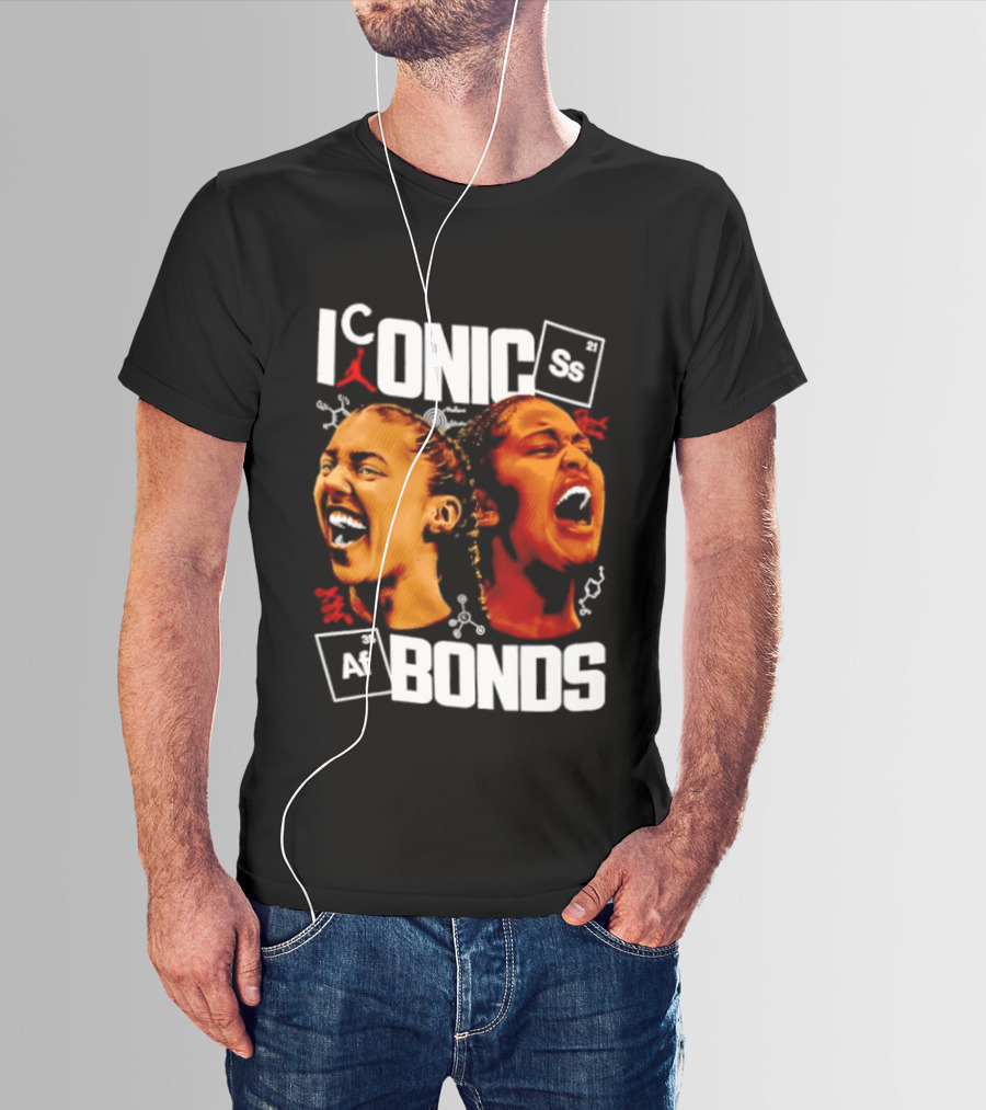 Iconic Bonds Chemistry Basketball Player T-Shirt