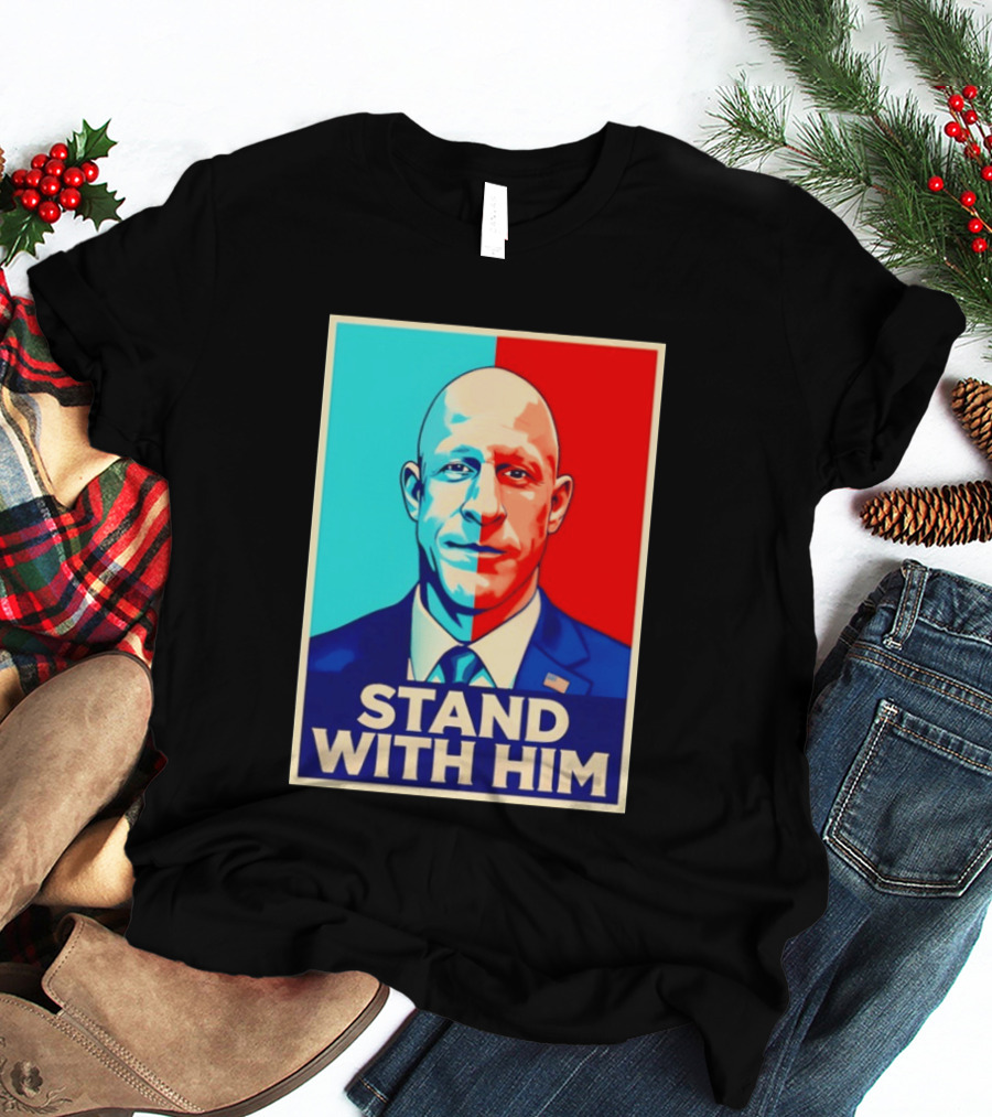 Stand With Him Brian McGinnis Hope Style Supporting Israel T-Shirt
