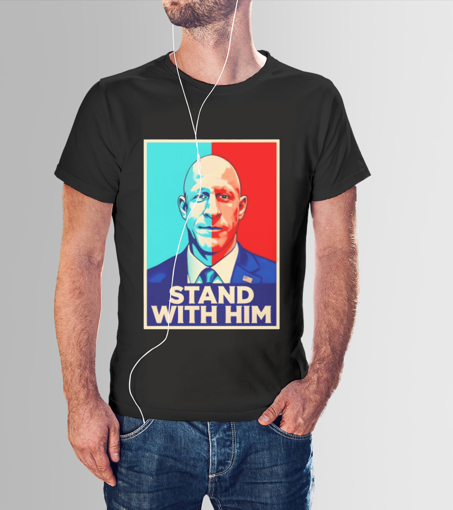 Stand With Him Brian McGinnis Hope Style Supporting Israel T-Shirt