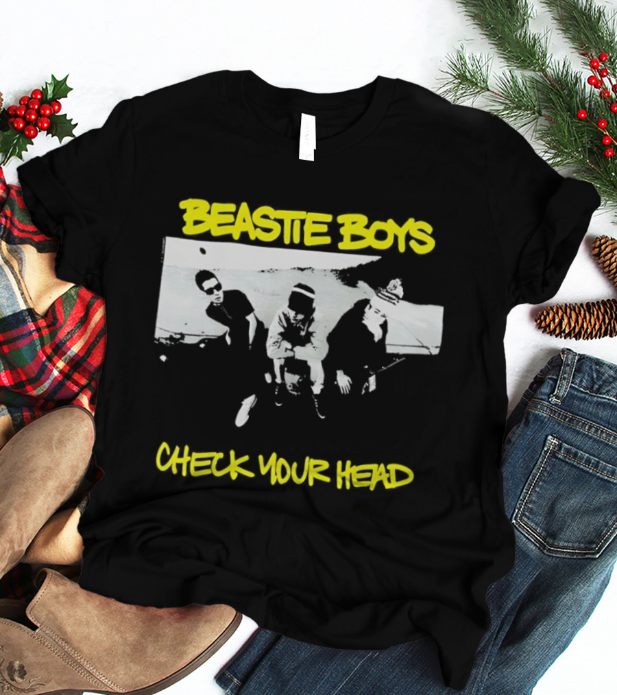Beastie Boys Check Your Head Album Cover Yellow T-Shirt