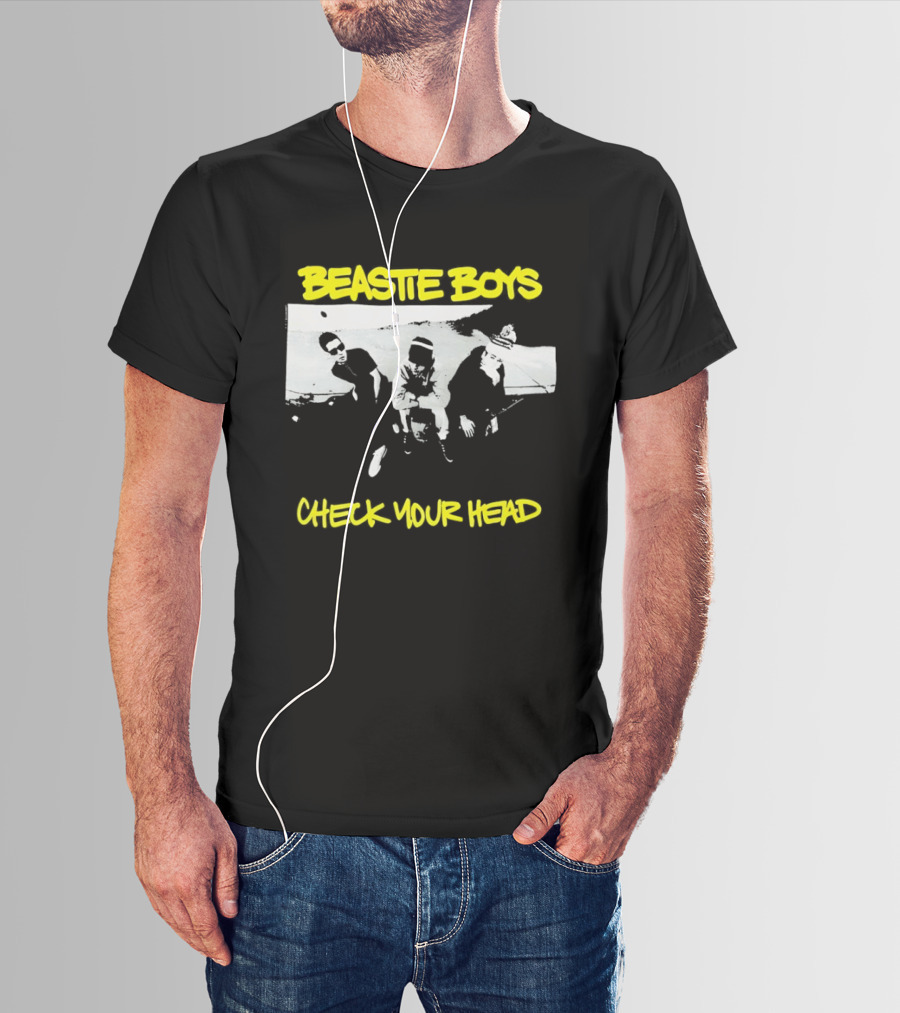 Beastie Boys Check Your Head Album Cover Yellow T-Shirt
