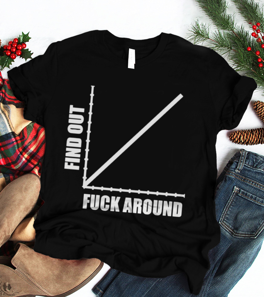 Find Out Fuck Around Graph FAFO T-Shirt