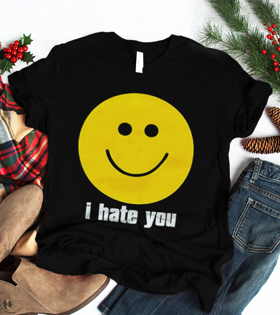 Harry I Hate You Smiley Face T-Shirt
