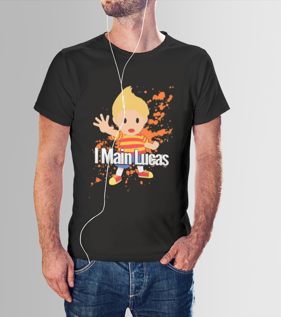I Main Lucas Super Smash Bros Game T-Shirt