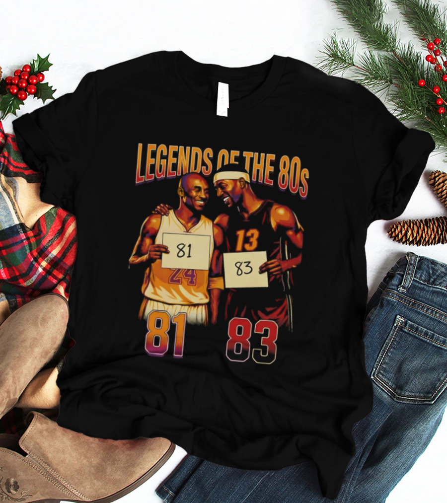 Legends Of The 80s 81 83 T-Shirt