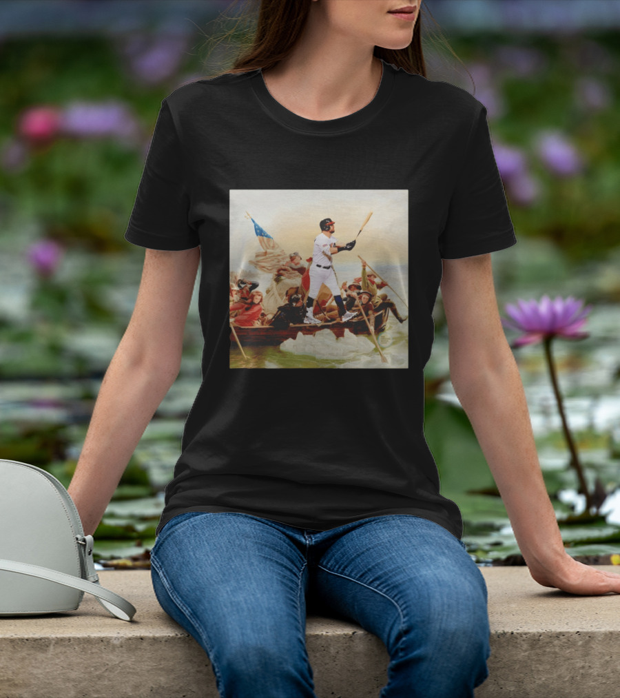 Kyle Schwarber USA Baseball Team Washington Crossing The Delaware T-Shirt
