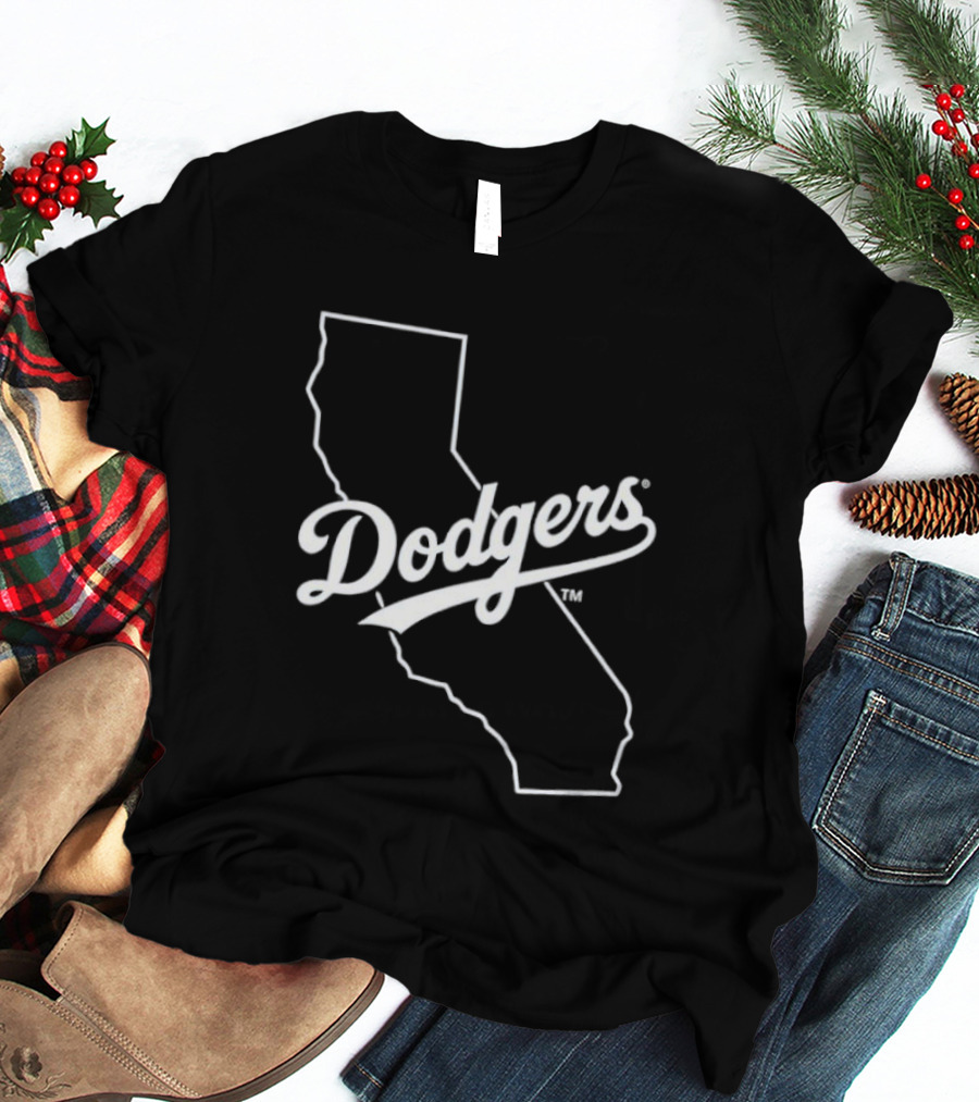 Los Angeles Dodgers California State T-Shirt