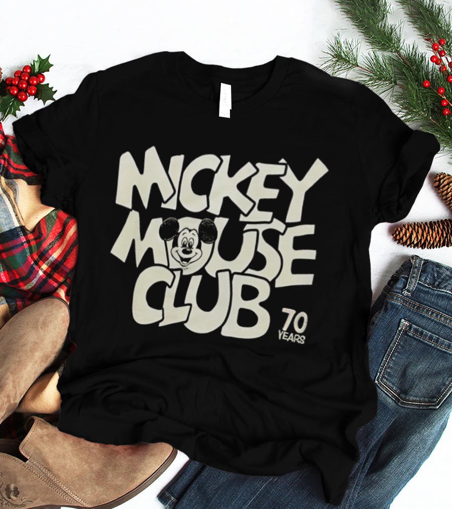 Mickey Mouse Club 70 Years Anniversary Celebration T-Shirt