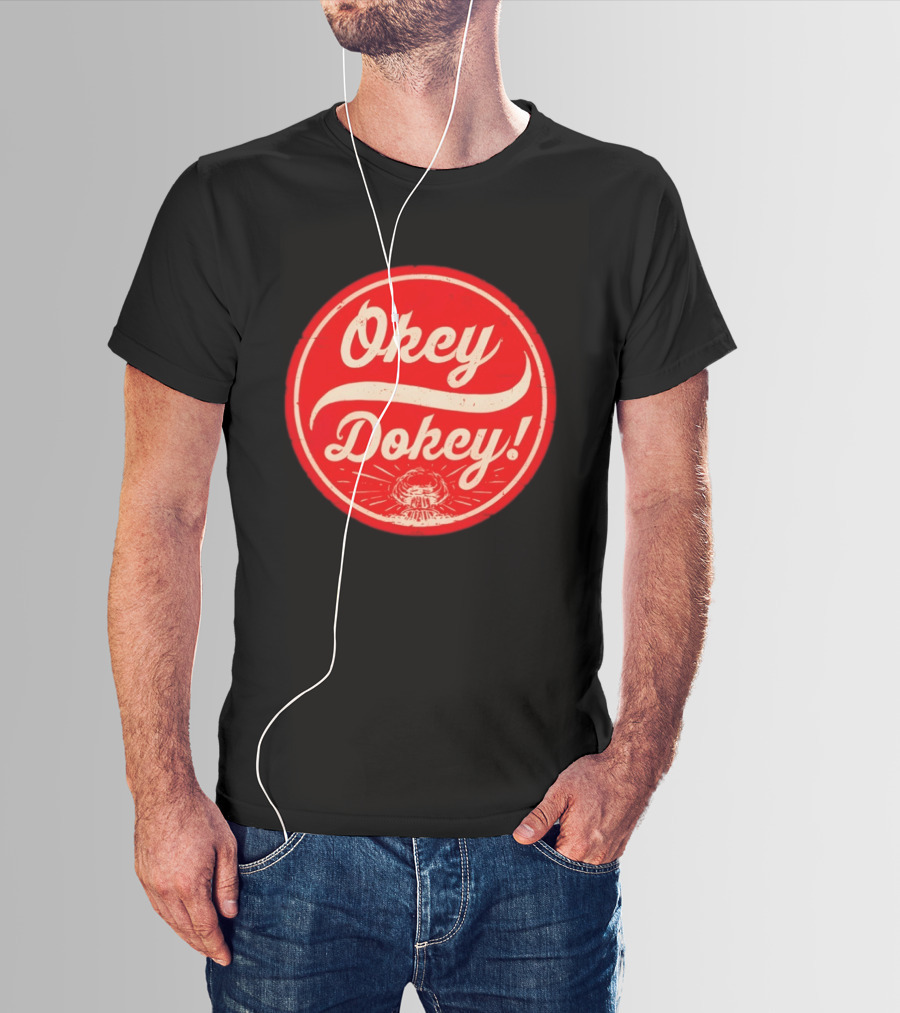Okey Dokey The Last Drink Red Circle T-Shirt