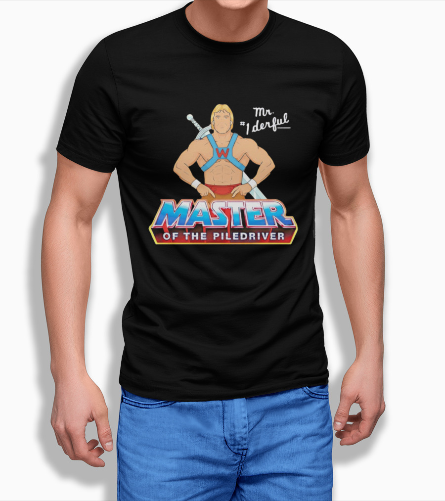 Master Of The Piledriver Mr. Wonderful Paul Orndorff Wrestling T-Shirt