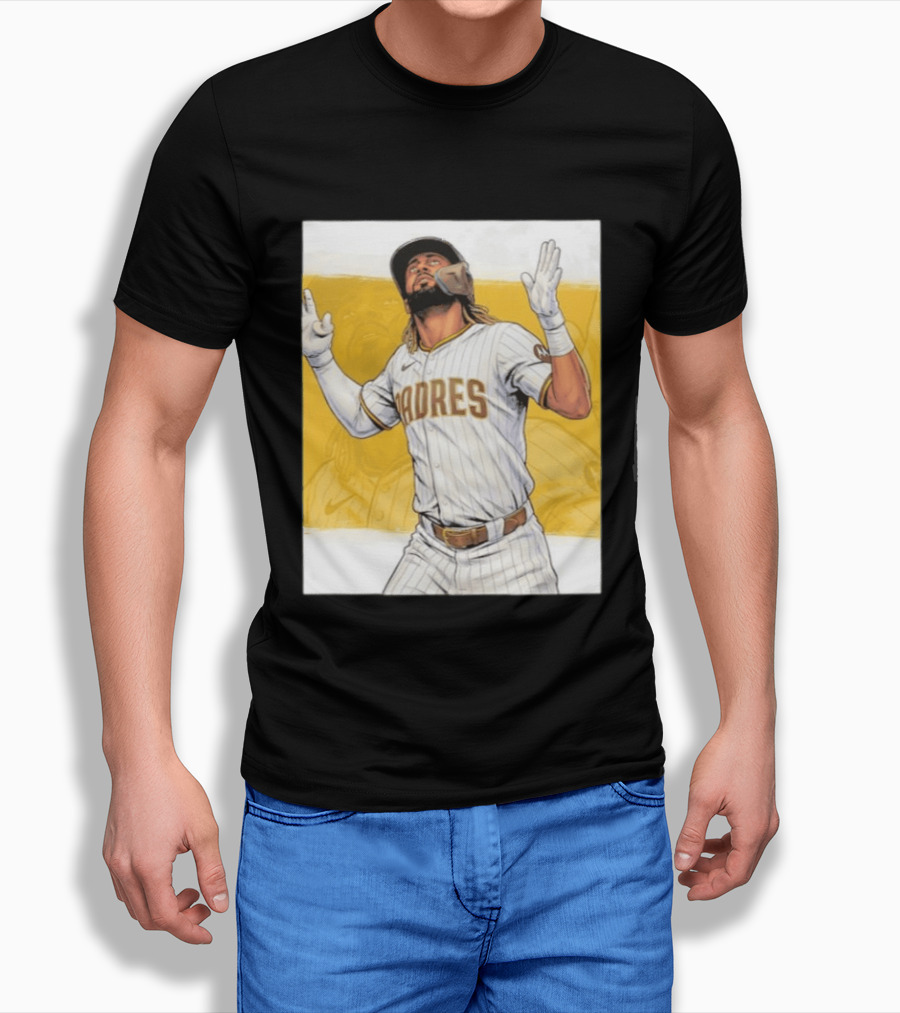 San Diego Padres Fernando Tatis Jr Nike MLB Baseball Player T-Shirt