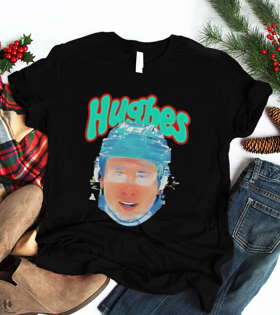 Quinn Hughes 43 Hughes Minnesota Wild Big Head 2026 T-Shirt