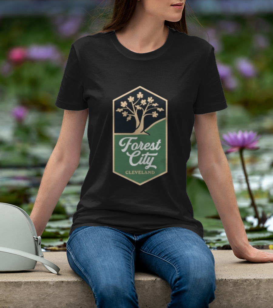 Cleveland Forest City Tree T-Shirt