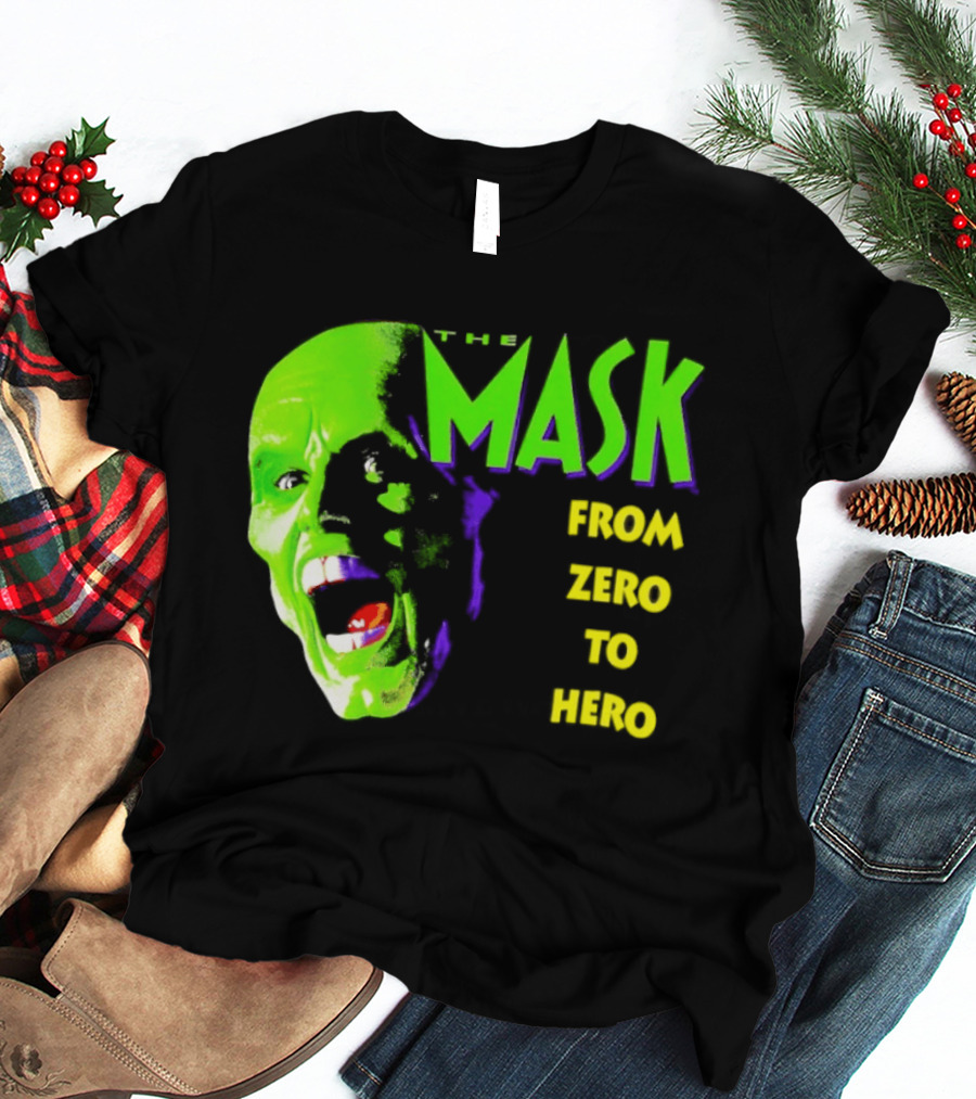 The Mask Movie From Zero To Hero Face T-Shirt