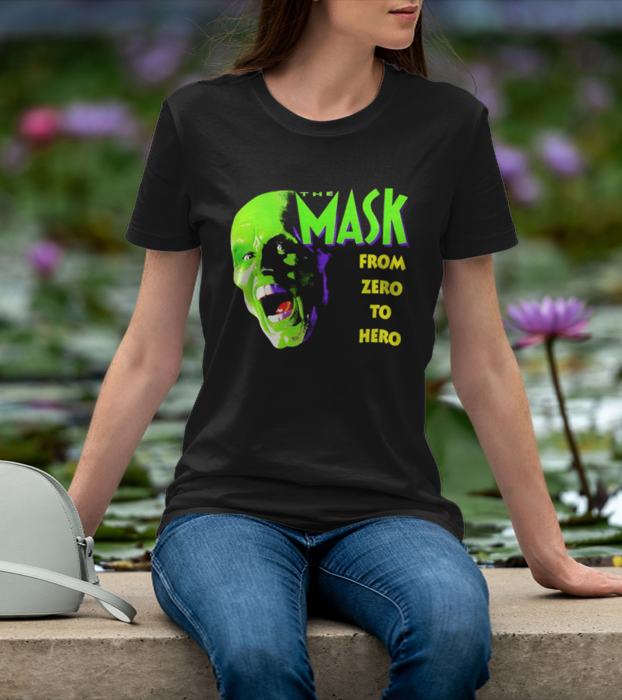 The Mask Movie From Zero To Hero Face T-Shirt