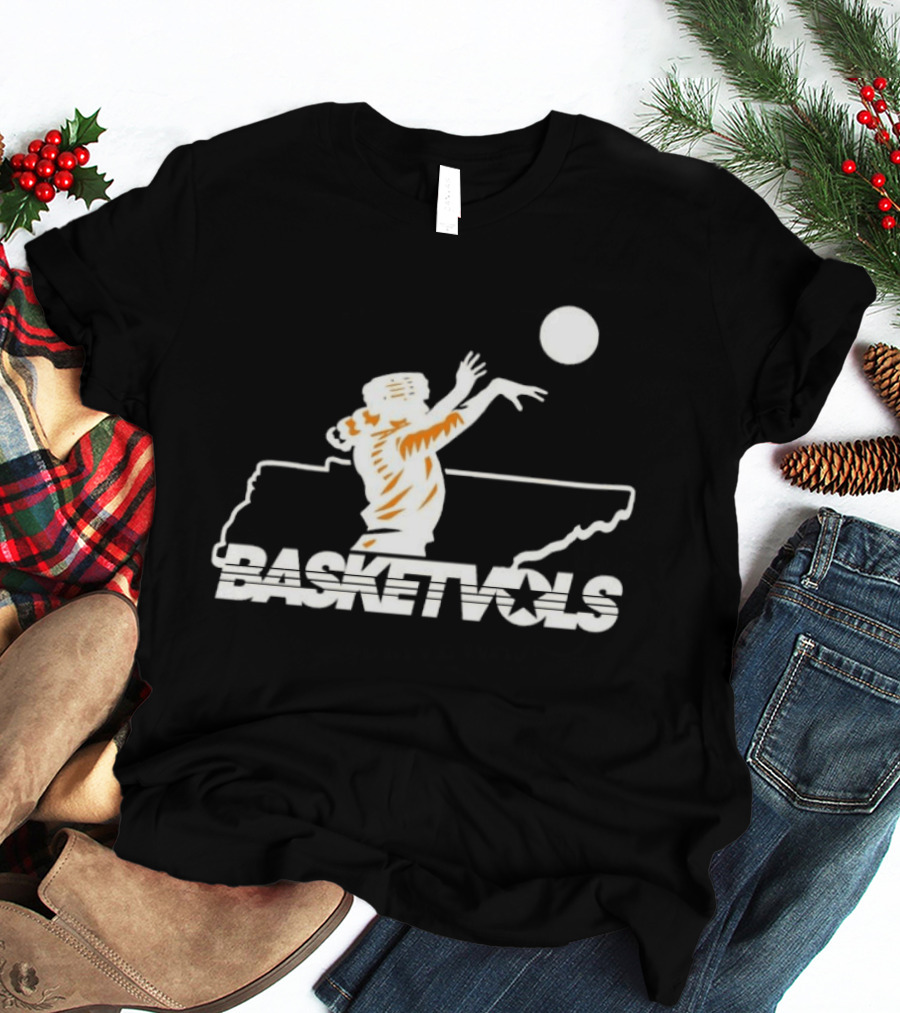 Tennessee Basketvols Jumpshot Basketball T-Shirt