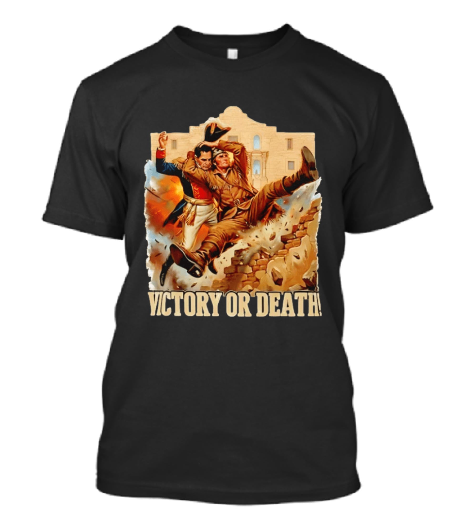 Victory Or Death Ultimate Alamo Smackdown T-Shirt