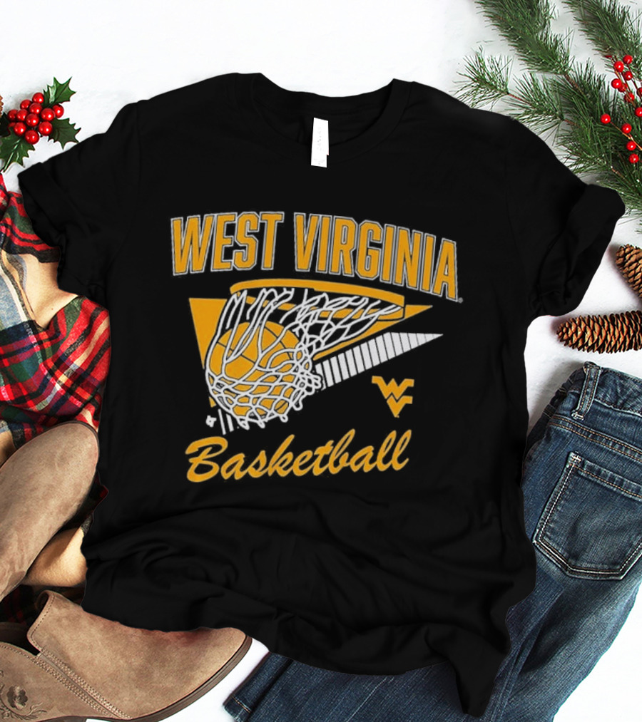 West Virginia Basketball Swish T-Shirt