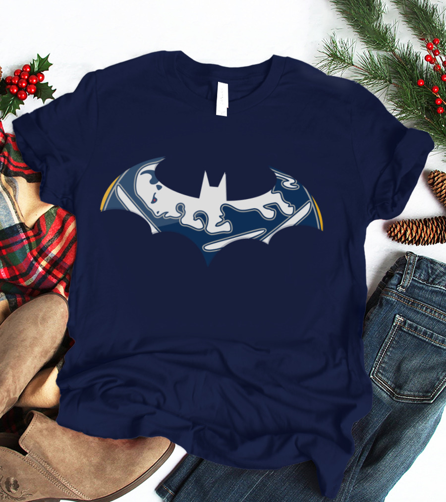 Buffalo Sabres Batman Logo Mashup T-Shirt