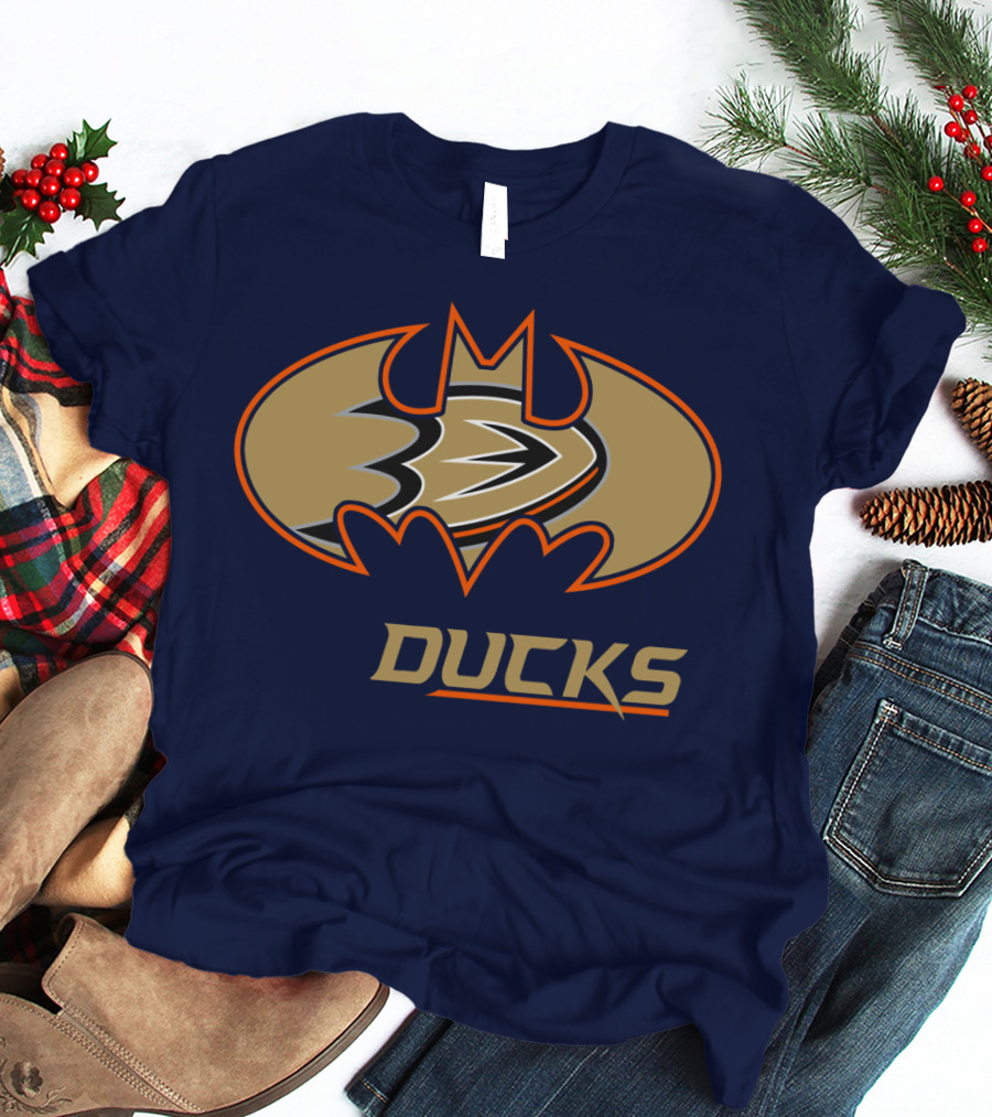 Anaheim Ducks Batman T-Shirt