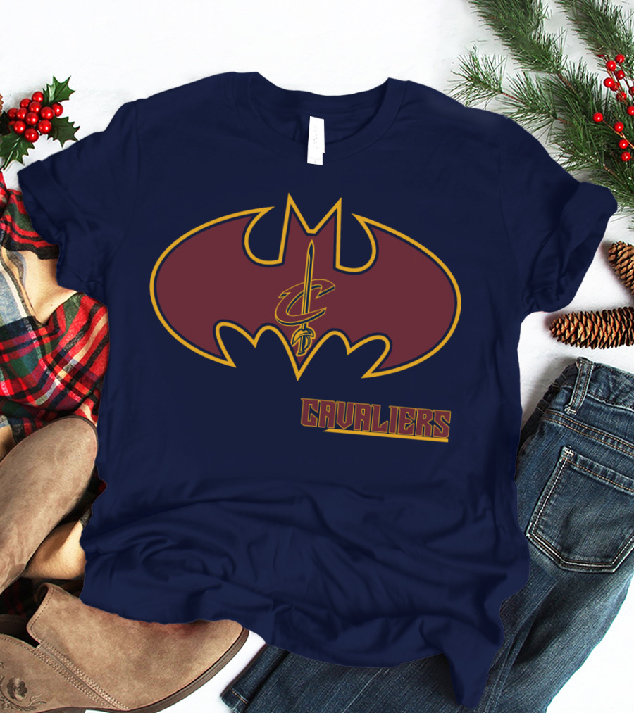 Cleveland Cavaliers Batman Logo Cavaliers T-Shirt