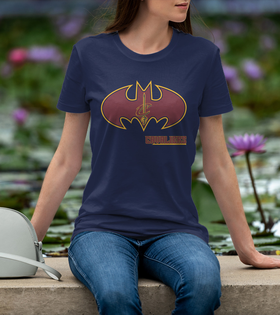 Cleveland Cavaliers Batman Logo Cavaliers T-Shirt